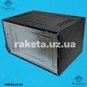 Піч електрична Akel AF930L_black 1500 Вт, 45 л, підсвітка, 3 рівня потужності, таймер 90 хвилин, регулятор темперури 50-320°C