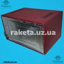 Піч електрична Akel AF930L_claret red 1500 Вт, 45 л, підсвітка, 3 рівня потужності, таймер 90 хвилин, регулятор темперури 50-320°C