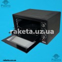 Піч електрична Akel AF950LF_black 1500 Вт, 50 л, підсвітка, конвекція, 3 рівня потужності, таймер 90 хвилин, регулятор темперури 50-320°C