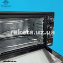 Піч електрична Akel AF950LF_black 1500 Вт, 50 л, підсвітка, конвекція, 3 рівня потужності, таймер 90 хвилин, регулятор темперури 50-320°C