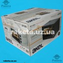 Піч електрична Akel AF950LF_black 1500 Вт, 50 л, підсвітка, конвекція, 3 рівня потужності, таймер 90 хвилин, регулятор темперури 50-320°C