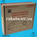 Електро плита настільна Термія вузький тен 1-1,0/220(С) 1 камфорна коричнева