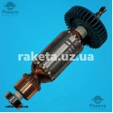 Якір дриль Makita HP1620/HP1621 оригінал (517458-1) ( 155*32 4-з/ліво)