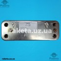 Теплообмінник вторинний Baxi/Westen 12 пластин 5686660, 17B2071000
