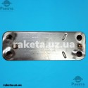 Теплообмінник вторинний для газового котла Baxi/Westen 16 пластин 5686690