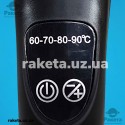 Електрочайник Rotex RKT78-S Smart 2200W 1,7л електронне управління регулювання та підтримка температури LED підсвітка кольор індикатор темп. води