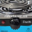 Плита електрична Dario DHP151S 1 амфорна 1500 Вт, діаметром 150 мм, корпус: нержавіюча сталь
