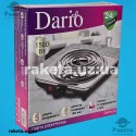 Плита електрична Dario DHP151S 1 амфорна 1500 Вт, діаметром 150 мм, корпус: нержавіюча сталь