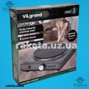Плита електрична Vilgrand VHP181F_grey, 1 камфорна, 1500 Вт, діаметром 185 мм, 