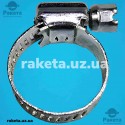 Хомут для шланга черв`ячний оцинкований Tork 12х20 мм
