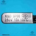Термозапобіжник (термореле) KSD-9700, 100°C, 10A