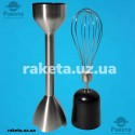 Блендер Rotex RТB1090-B MasterPower 1000 Вт, плавне регулювання швидкості на корпусі, ніж Ice Crush з нержавючої сталі з титановим покриттям, чаша 500 мл з подрібнювачем, мірний стакан 700 мл