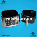 Аерофритюрниця (мультипіч) Rotex ROM990-XXL Up&DownFry 2000 Вт, 8 програм, об`єм чаші 9,5 л, об`єм кошика 8,5 л, верхній та нижній нагрів, 3D нагрів, сенсорне управління, актовимикання, автоменю, таймер