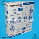 Вентилятор підлоговий Vilgrand VF453, 100 Вт, 3 швидкості, метал. лопаті d=450 мм, кут автоповороту 90 градусів Вентилятор підлоговий Vilgrand VF453, 100 Вт, 3 швидкості, метал. лопаті d=450 мм, кут автоповороту 90 градусів