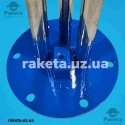 Фланець для бойлера Tesy, Bosch, Hi-Therm під сухий тен, d=125 мм, L=400/410/410 мм, 6-ти болтовий, нержавійка, синій Фланець для бойлера Tesy, Bosch, Hi-Therm під сухий тен, d=125 мм, L=400/410/410 мм, 6-ти болтовий, нержавійка, синій