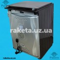 Плита газова Grunhelm G4FM6612BR 60 см коричнева, металева кришка