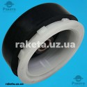Діафрагма для пральної машини напівавтомат Saturn №33 (14*95*26) з пластмасовим різьбленням d=75 мм