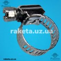 Хомут для шланга черв`ячний оцинкований Tork 8х15 (рукав 6)