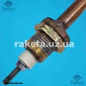 Тен дистилятора 2000 Вт мідний М18х1,5 скріпка погружний 140 мм
