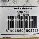 Решітка вентиляційна KRD D/100 біла Решітка вентиляційна KRD D/100 біла