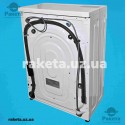 Пральна машина Grunhelm ПМА GWW-F610D1WB-ST (чорно/біла, 6 кг, 1000 обертів, BLDC інверторний)