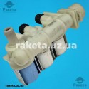 Клапан для пральної машини Ariston клапан під фішку потрійний 2/180+1/90