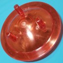 пбк060 Кришка для доїльних апаратів пластмасова, прозора, ультрафіолет