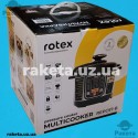 Мультіварка-скороварка Rotex REPC57-B 900 Вт, 17 програм, чаша 5,0л, антипригарне покриття, LED дисплей, нержавійка