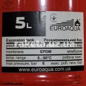 Розширювальний бак для системи опалення 5 літрів Euroaqua