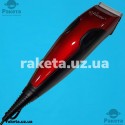 Машинка для стрижки Maestro MR 650С_red 15 Вт червона, 4 насадки, керамічні ножі, щітки для чистки, масло