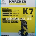 Мийки високого тиску KARCHER K7 потужність 3000 Wt макс тиск 160 бар 600л/год продуктив 60 кв м/год вага 19.2 кг