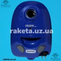 Пилосос Rotex RVB01-P Blue 1500 Вт, мішок 2 л, потужність всмоктування 300 Вт