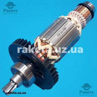 Якір перфоратор Makita HR4002 (166*41 6-з/ліво) оригінал 513699-7