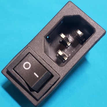 Роз`єм (штекер) мережевий з тумблером