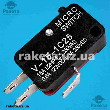 Мікроперемикач Micro Switch V-15-1C25 16A, 250VAC