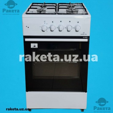 Плита комбінована Greta № 1470-ГЭ-41 (50) АА біла виконання 41, електро духовка, газ контроль Плита комбінована Greta № 1470-ГЭ-41 (50) АА біла виконання 41, електро духовка, газ контроль