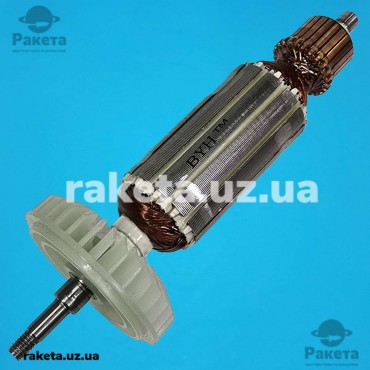 Якір болгарки Makita 9557HN (165*32 посадка 6 мм) аналог 515613-9