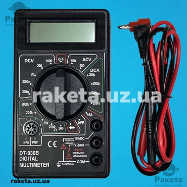 Тестер цифровий (мультиметр) DT-830B