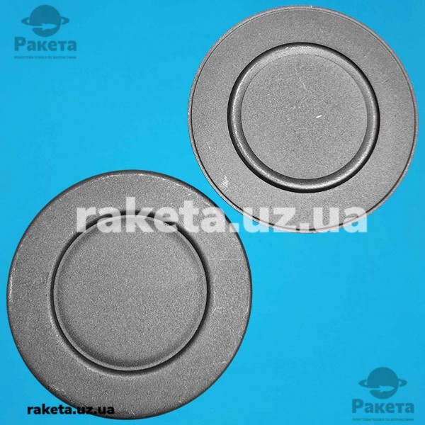 Кришка розсікача d=100 мм велика для газової плити Грета (нового типу) - непокрита