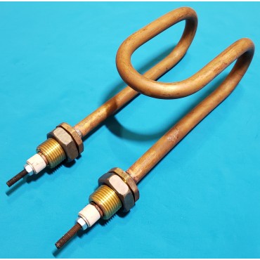 Тен дистилятора 1500 Вт мідний М18 лижа