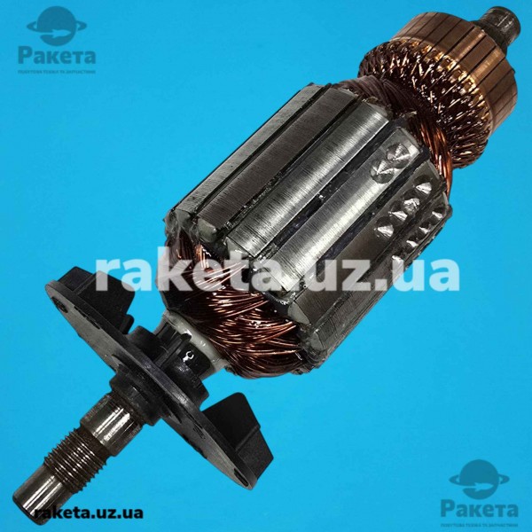 Якір болгарка Rebir LSM 230 2107 (184*54 різблення середина) оригінал Якір болгарка Rebir LSM 230 2107 (184*54 різблення середина) оригінал