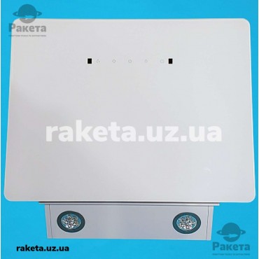 Кухонна витяжка Grunhelm GVN 220 W наклонне скло 1000 Вт біла