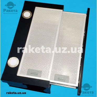 Кухонна витяжка Grunhelm GVT 114 B 60 см, телескопічна чорна турбована 650 Вт Кухонна витяжка Grunhelm GVT 114 B 60 см, телескопічна чорна турбована 650 Вт