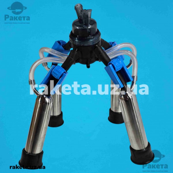 Доїльний павук (оголовок системи) колектора для корови 