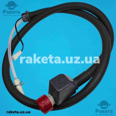 Шланг наливний для посудомийної машини Zanussi з aquastop, L-1400 мм, оригінал 140180589180