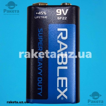 Батарейка Rablex 6F22 крона