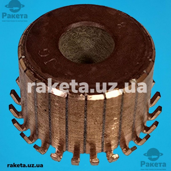 Колектор 24 ламелі 10х25 h19 вусик