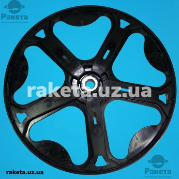 Шків барабана для пральної машини Beko d=300 мм, h=25,0 мм, посадка 16,5 мм (шліц), 2851120400, 2816660100