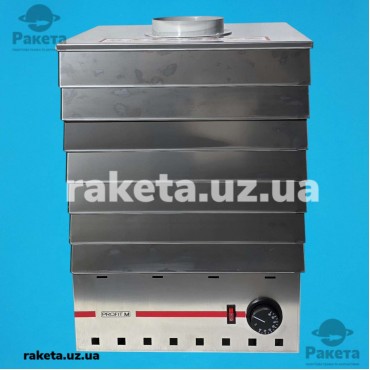 Електросушарка для овочів та фруктів Profit М ЕСП 01 820 Вт, 35л, харчова нержавіюча сталь, механічне керування