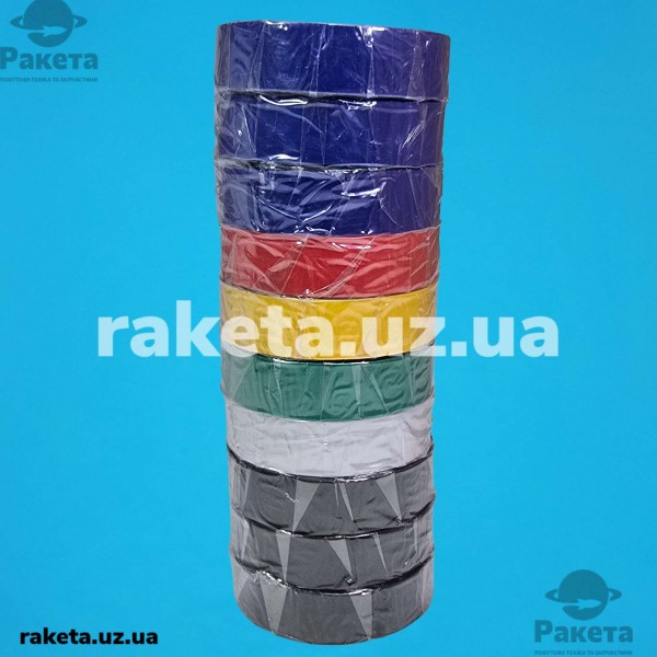 Ізолента PVC 30 м асорті
